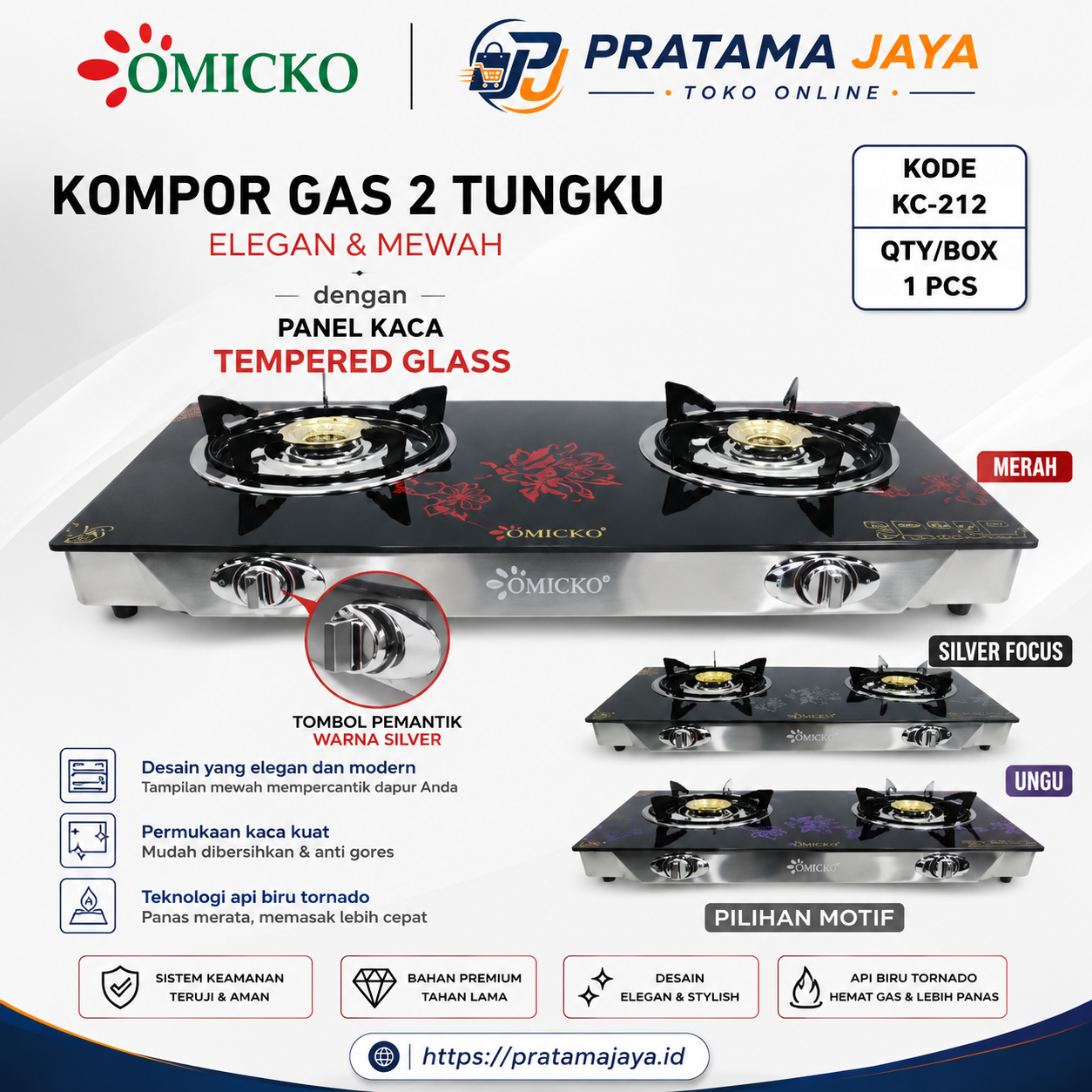 Omicko GS Kaca 2 TK KC-212