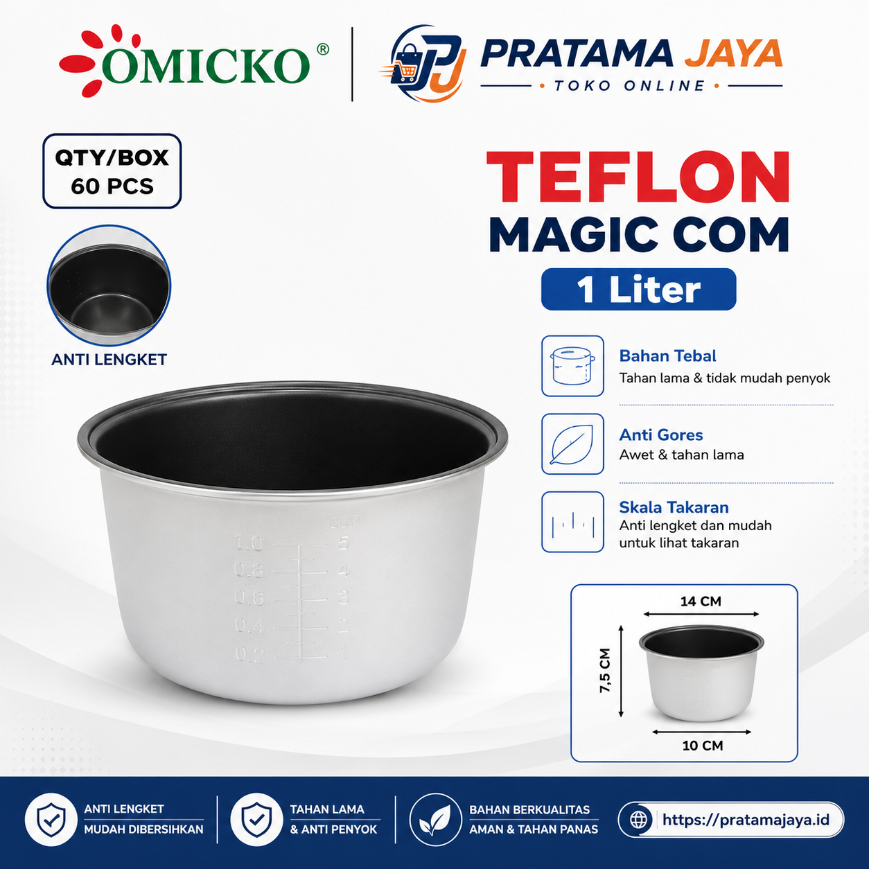 Omicko Teflon Magic 1 L